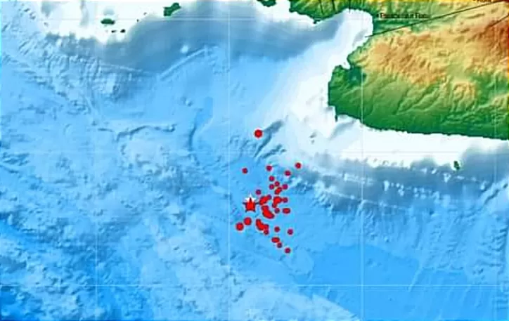 Gempabumi Terkini Sukabumi BMKG Mencatat 35 Kali Gempa Susulan  (BMKG )
