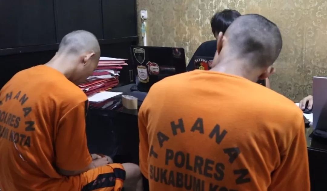 Polres Sukabumi Kota Bekuk Pelaku Pencurian dengan Kekerasan Ngaku Debt Colector Motor (Rapik Utama )