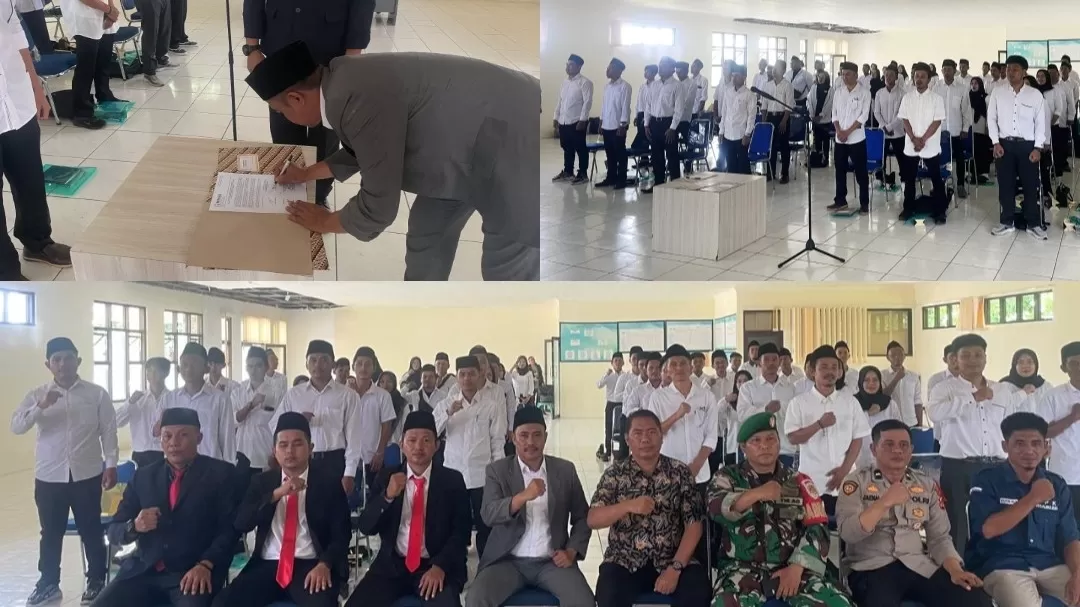 Pelantikan Pengawas TPS di Kecamatan Tegalbuleud