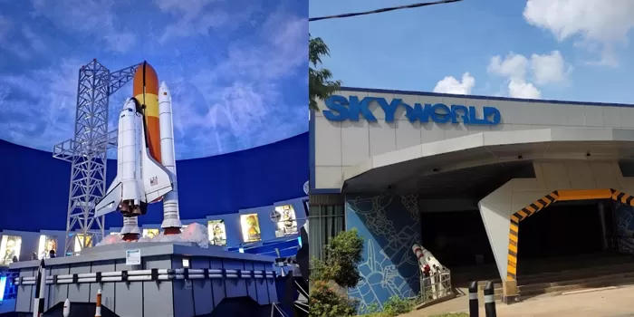 Wisata edukasi bernuansa antariksa di Skyworld TMII