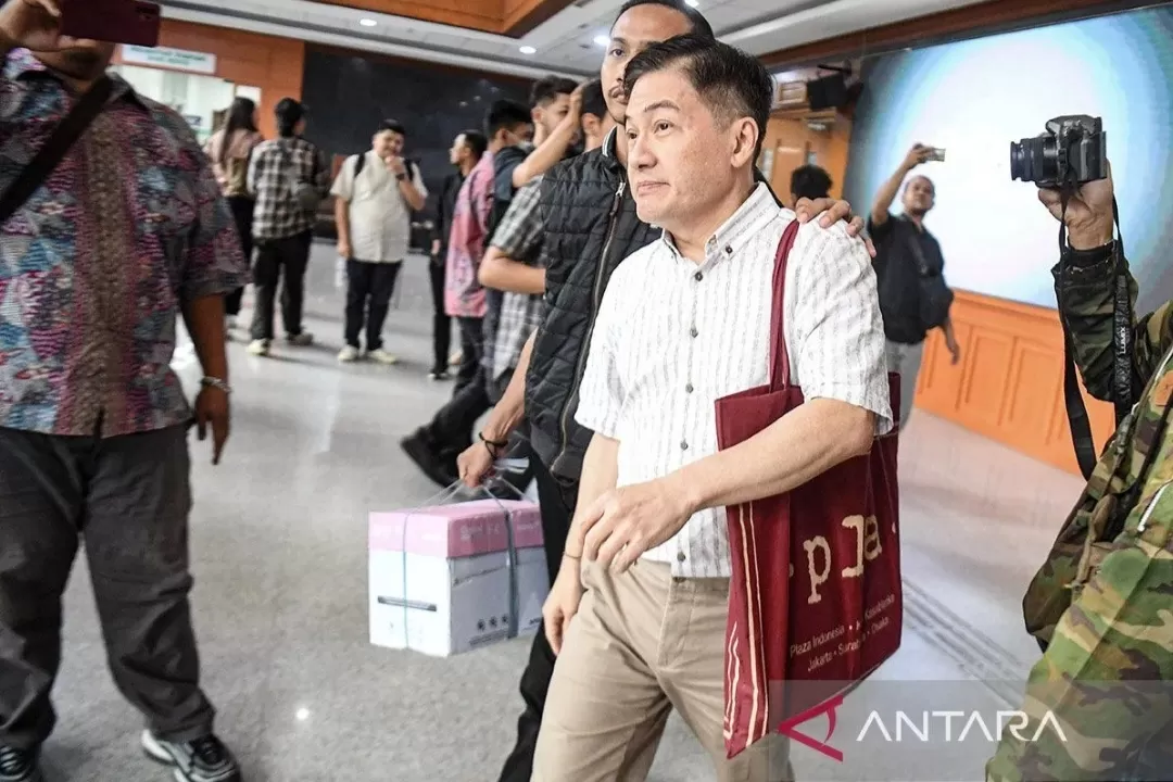 Budi Said, Crazy Rich Surabaya terdakwa kasus emas antam (Foto Antara : Muhammad Adimaja/rwa)