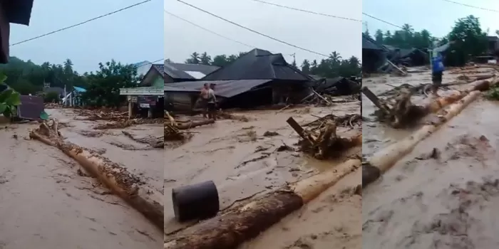 Tapanuli Selatan diterjang Banjir Bandang akibat curah hujan tinggi 18/12/2024