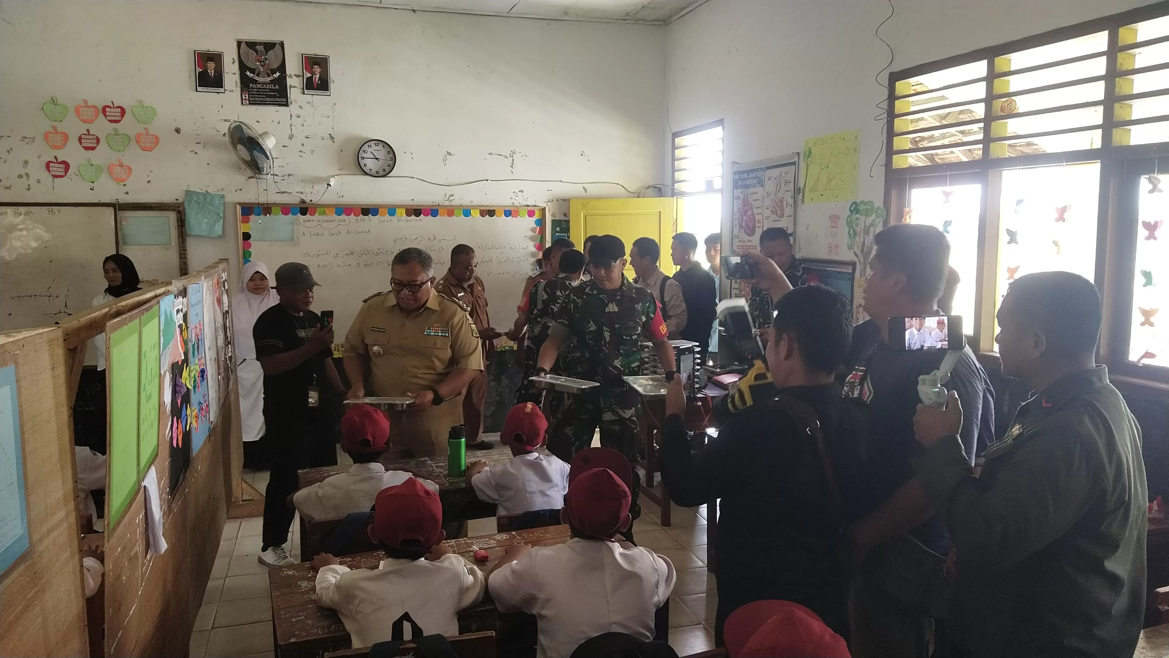 Program Makan Bergizi Gratis Hadir di Kecamatan Ciracap (TatarMedia.ID - Rapik Utama)