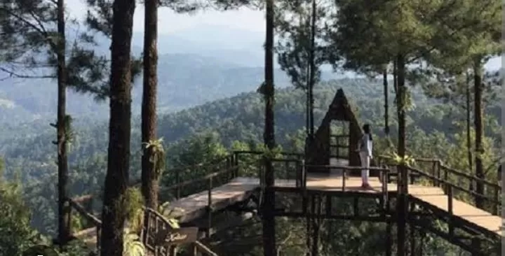 Panorama Pabangbon merupakan salah satu destinasi wisata yang akan memanjakanmu dengan panorama alam memukau. (Pariwisata Indonesia) (Puspitawati )