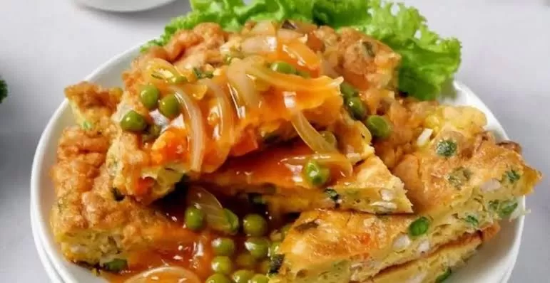 Resep membuat makanan khas Tiongkok yaitu Fu Yung Hai (Tokopedia) (Puspitawati )