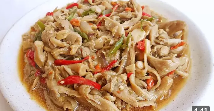 Resep Membuat Tumis Jamur Tiram (tangkap layar YTB Ardiyanti Ulyana) (Puspitawati )