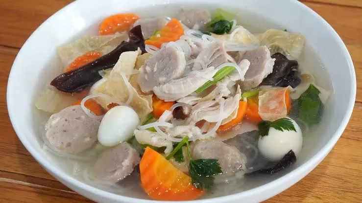Resep membuat sayur kimlo (ytb tri pujis) (Puspitawati )