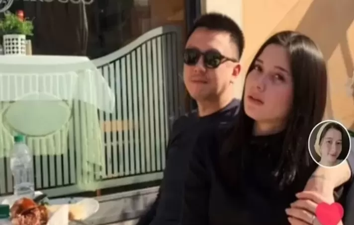 Mengenal Andreas, Suami Iris Wullur (tangkap layar tiktok) (Puspitawati )