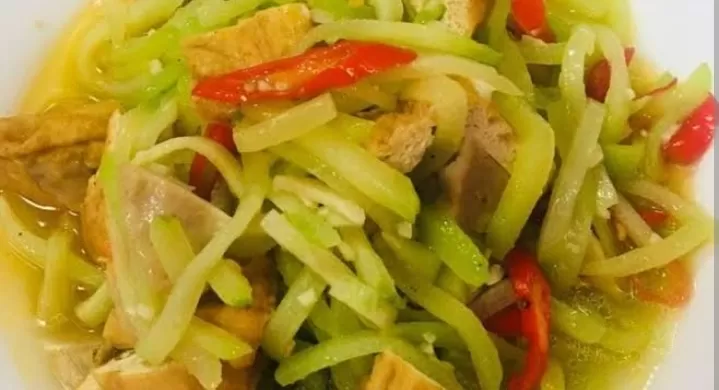 Resep membuat tumis labu siam (Puspitawati )