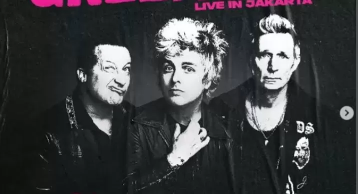 Fakta Green Day yang akan Konser di Jakarta (Instagram) (Puspitawati )