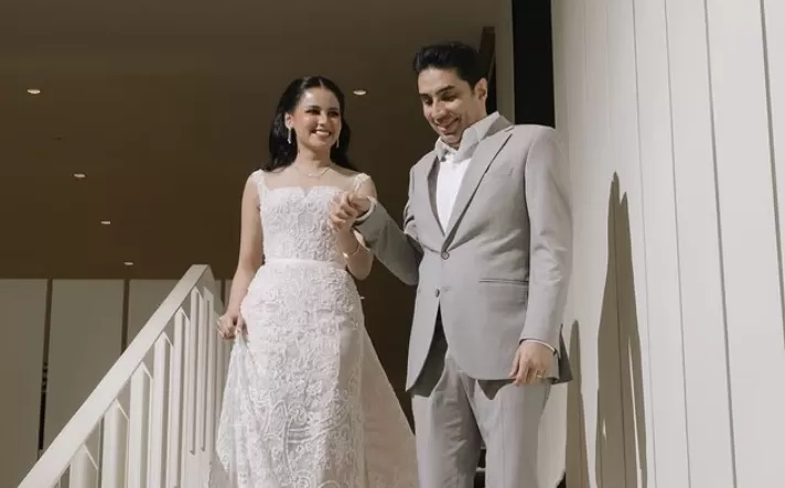 Momen pernikahan Yunita Siregar (Instagram) (Puspitawati )