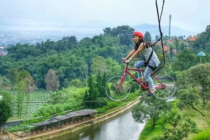 Alam wisata Cimahi resort (Instagram) (Puspitawati )
