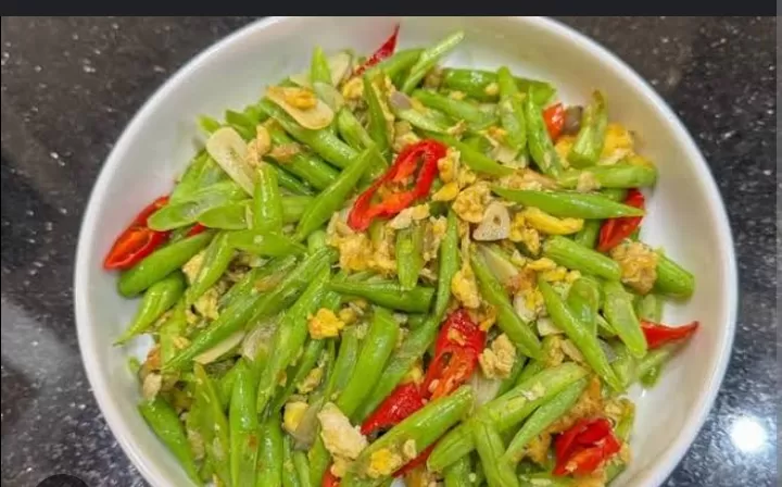 Resep membuat tumis buncis telur yang lezat (Cookpad) (Puspitawati )
