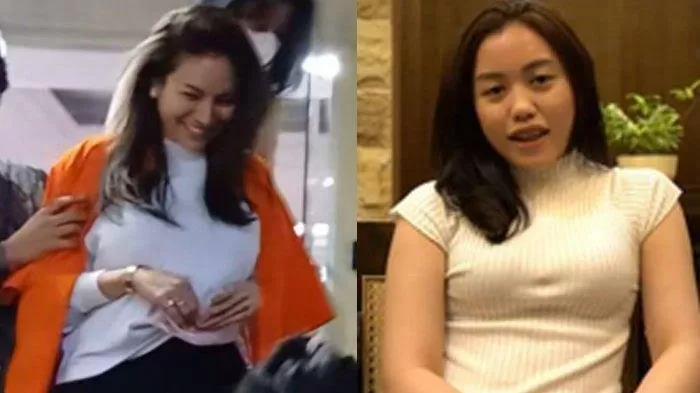 Lolly maju paling depan bela Nikita Mirzani  (Puspitawati)