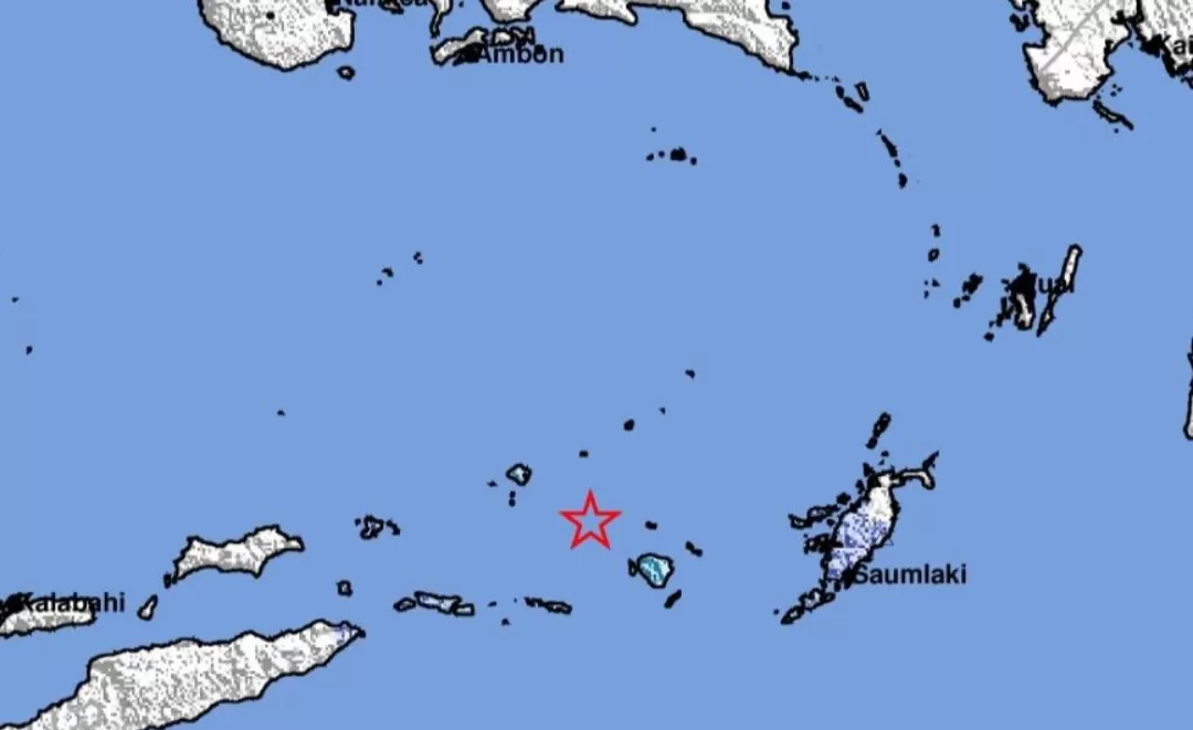 Gempa M5,1 Guncang Wilayah Laut Banda Maluku (BMKG)