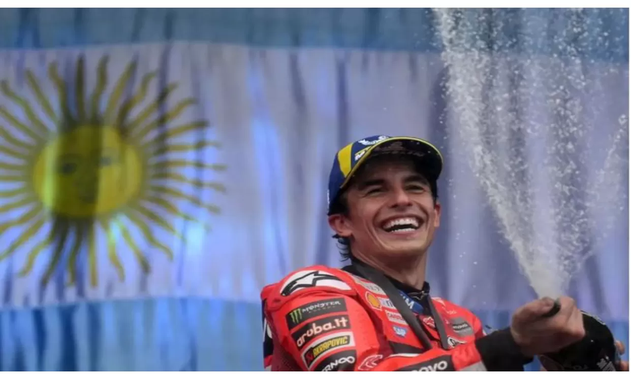 Marc Marquez di MotoGP 2025 (juaranet) (Puspitawati )