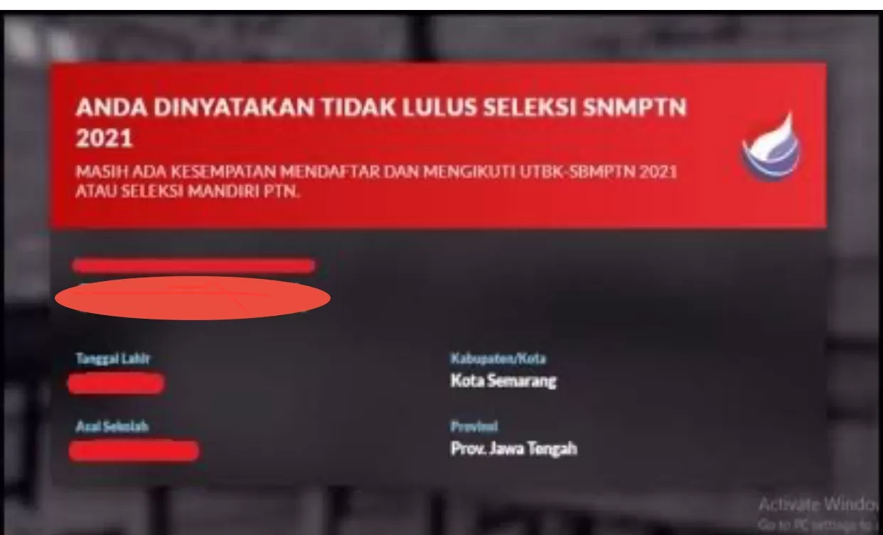 Link pengumuman snbp  (Puspitawati )