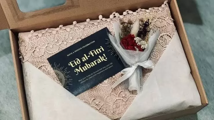 Ide ucapan hampers Lebaran yang menyentuh hati (freepik) (Puspita )