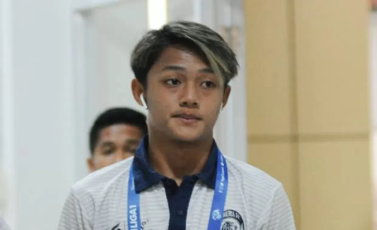 AREMA KUNCI RAPAT 3 Pemain Muda Berbakat, Maulana Salah Satunya. (Arema FC) (puspitawati )