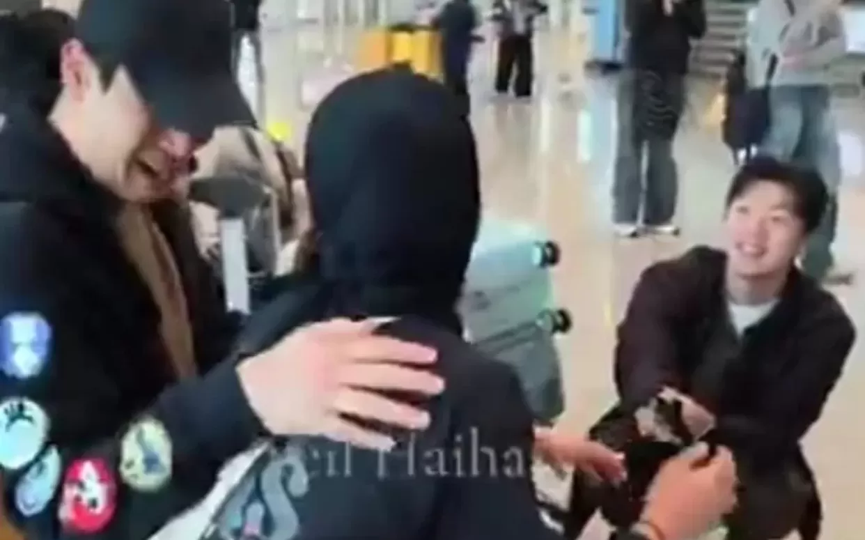 Megawati Pulang ke Indonesia,  Coach Red Sparks nangis (Screenshoot @sweet_8) (puspita )