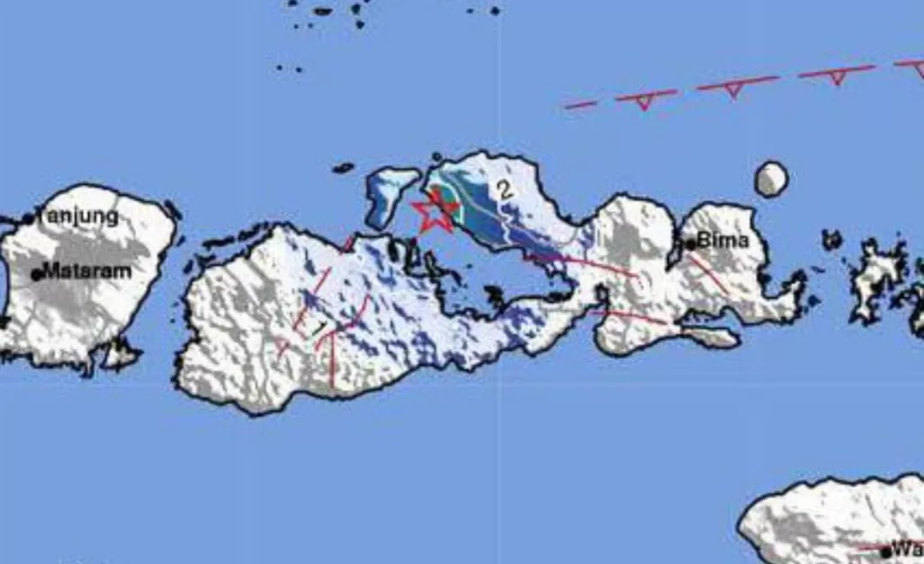 Gempa Guncang Sumbawa Dipicu Flores Back Arc Thrust (BMKG)