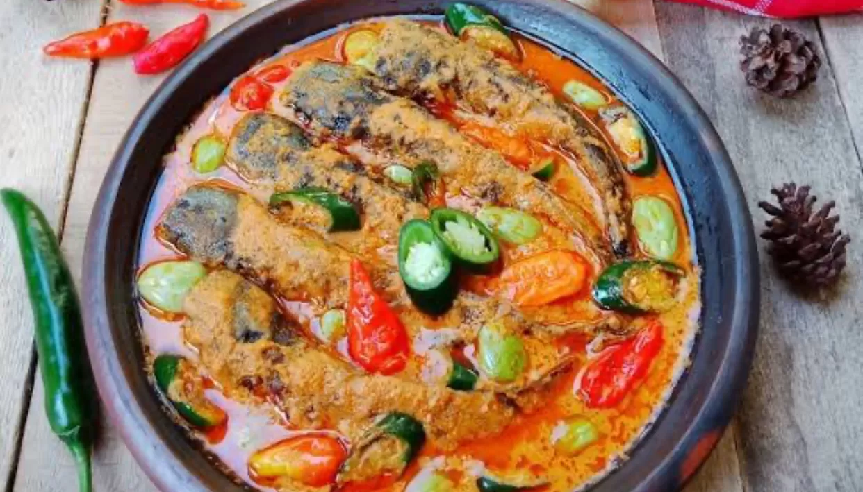 resep membuat sayur mangut lele  (puspita )