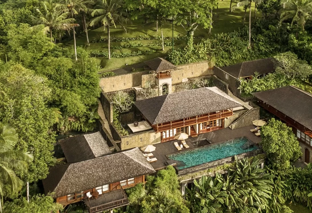 intip lokasi pernikahan luna maya dan maxime bouttier di COMO Shambhala Estate di Ubud (puspita )