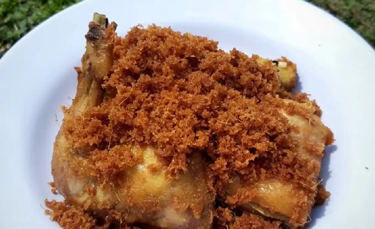 resep membuat ayam serundeng (cookpad) (puspita)