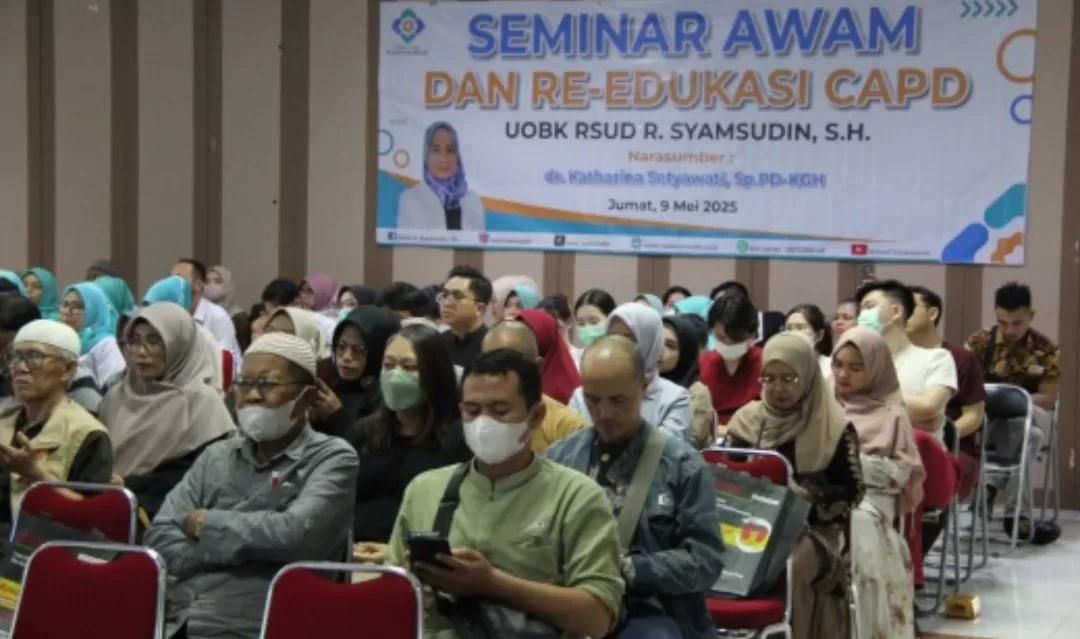 Awam dan Reeducation World Kidney Day RSUD R Syamsudin SH Sukabumi (Dian)