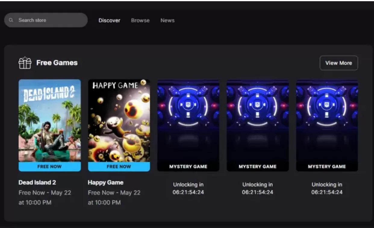 2 Game Gratis di Epic Games Store (puspita )