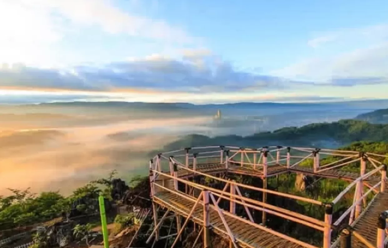 intip keindahan bukit karang para (instagram) (puspita)