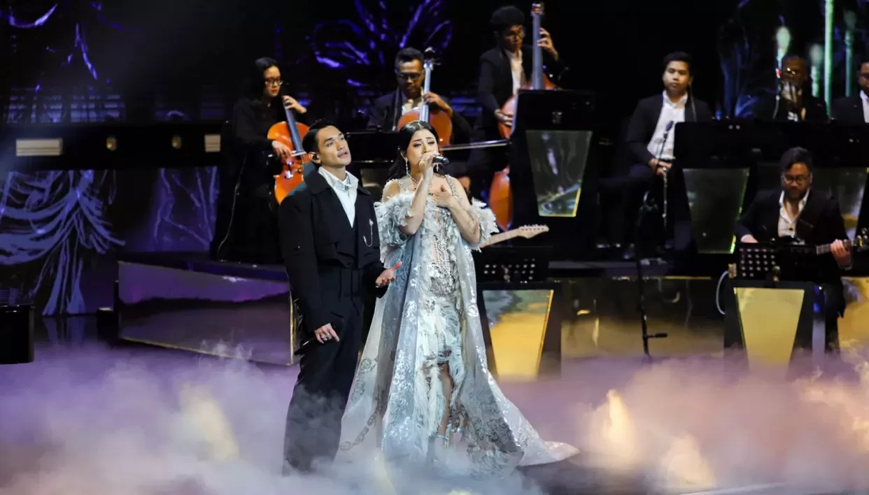 Potret duet Afgan dan Shabrina Leanor (puspita)