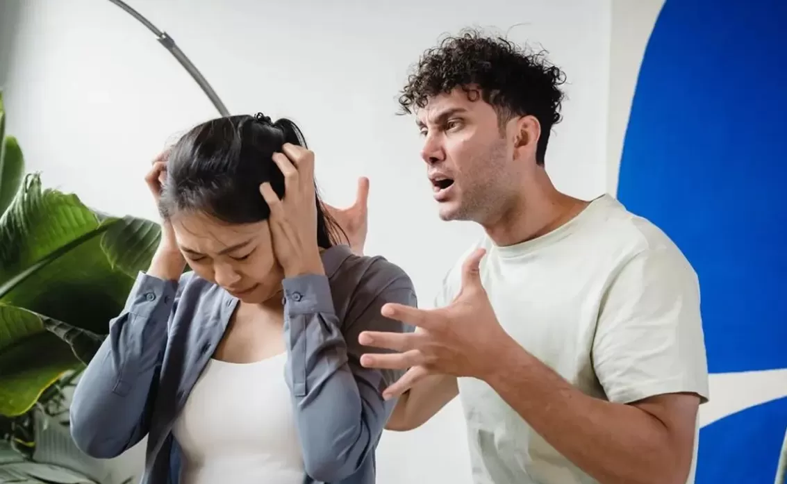 cara menghadapi pasangan agresif (pexels) (puspita)