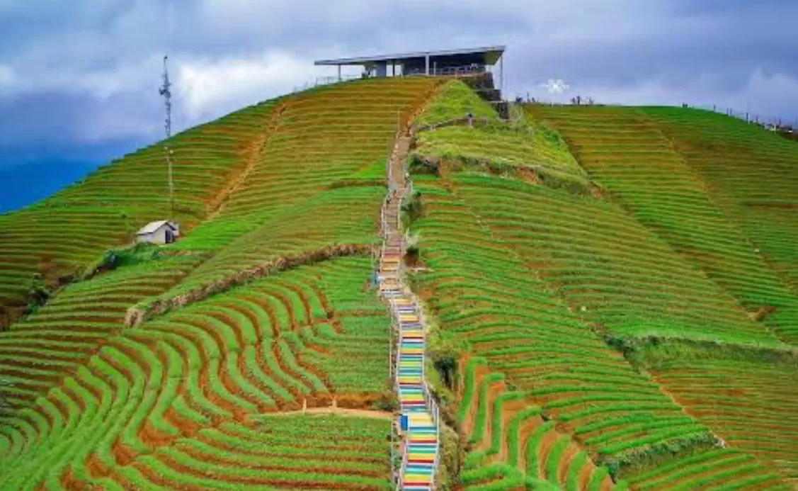 pesona Terasering Panyaweuyan  (puspita)