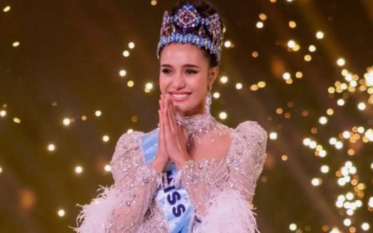 Miss Thailand Raih Mahkota Miss World 2025 (instagram)  (puspita)