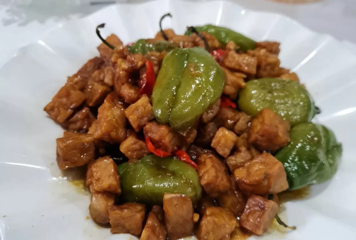 resep membuat oseng cabe gendot (cookpad) (puspita)