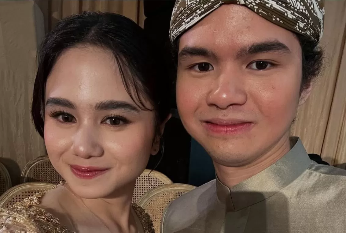 kemiripan dul dan tissa di pernikahan al ghazali  (puspita)