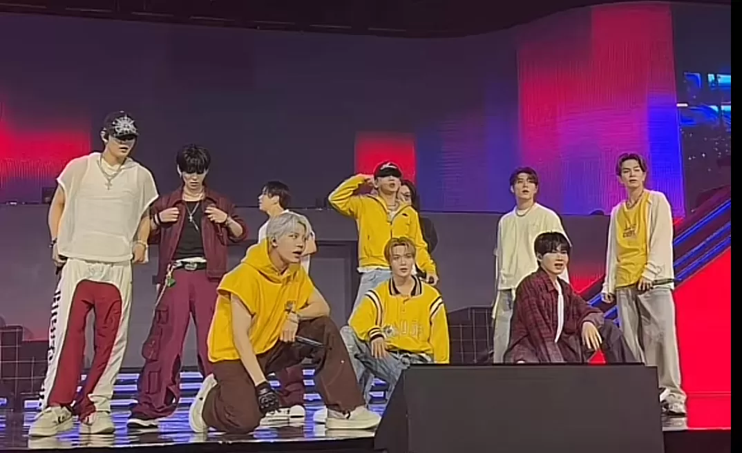 TREASURE Main Game Anomali di Allo Bank Festival 2025 (puspita )