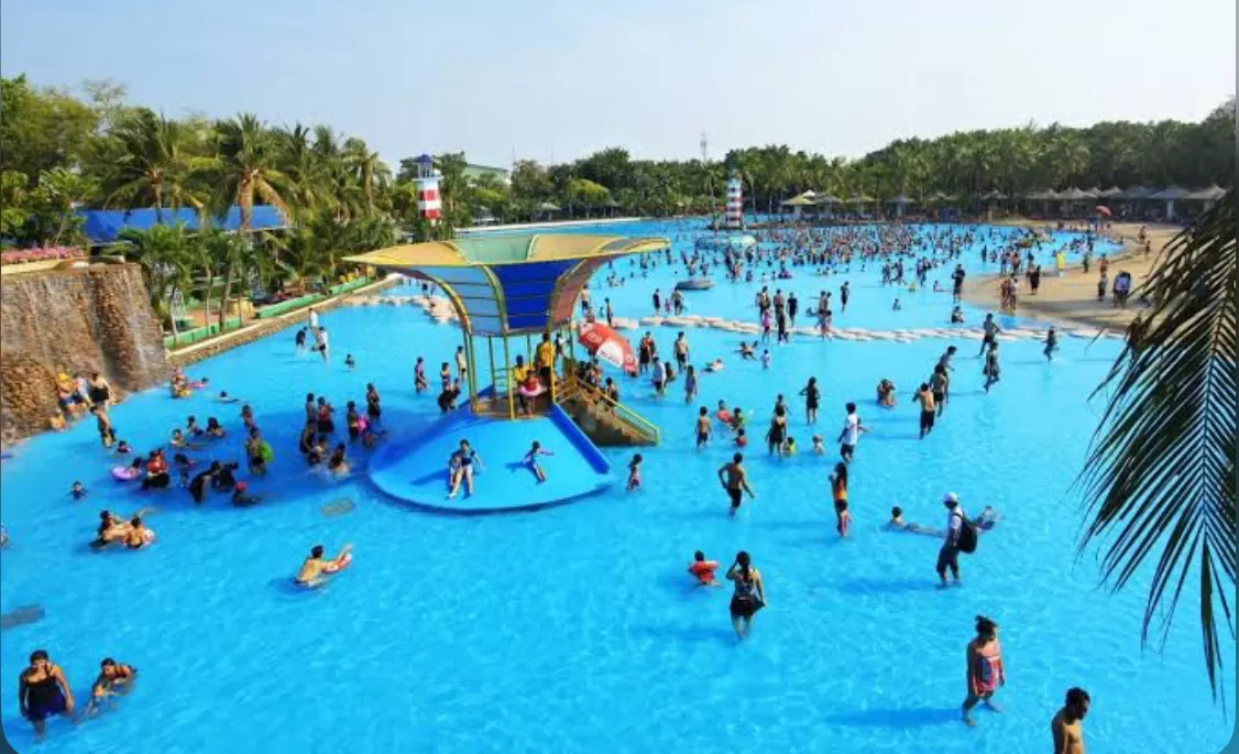 keseruan wisata cikao park  (puspita )