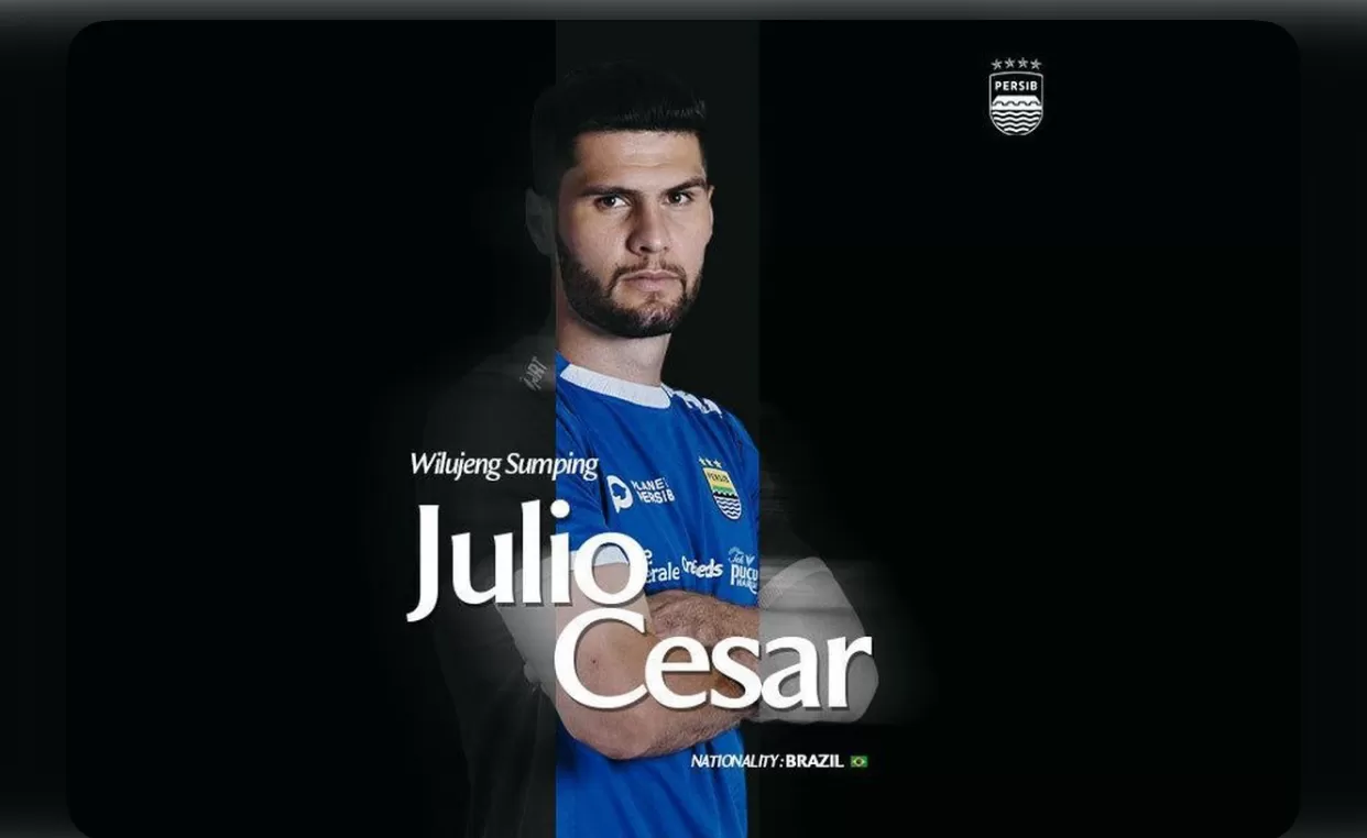 profil julio cetar pemain baru persib bandung (instagram) (puspita)