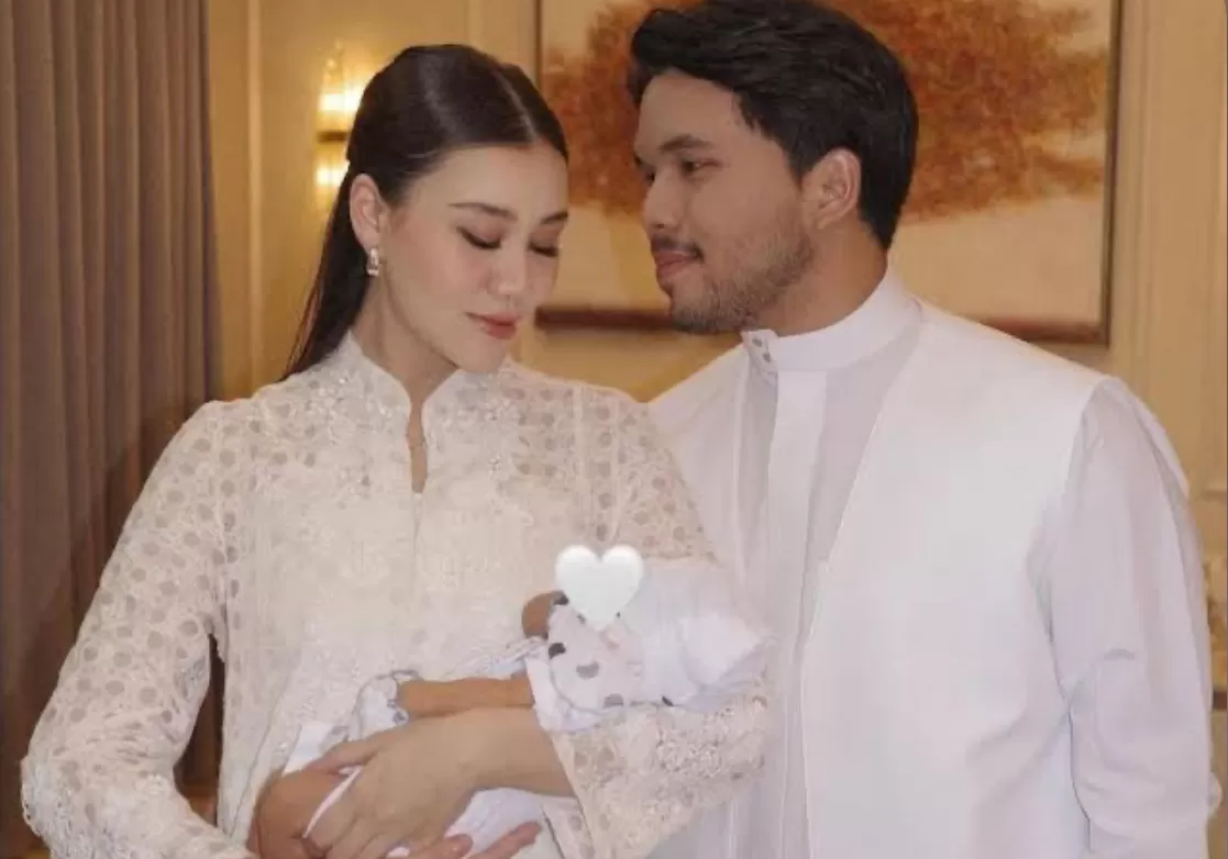 Thariq Halilintar dan Aaliyah Massaid gelar acara akikah putranya  (puspita)