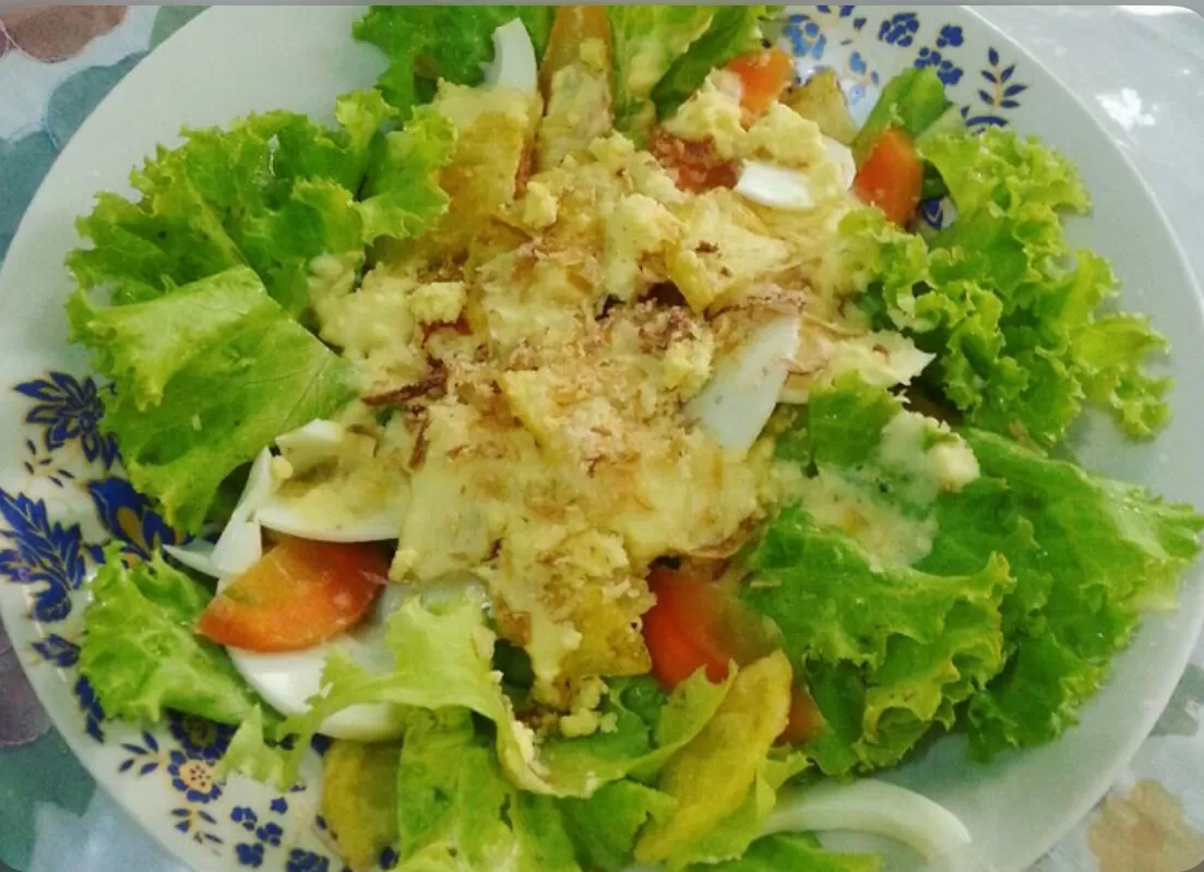 resep membuat selada padang (cookpad) (puspita)