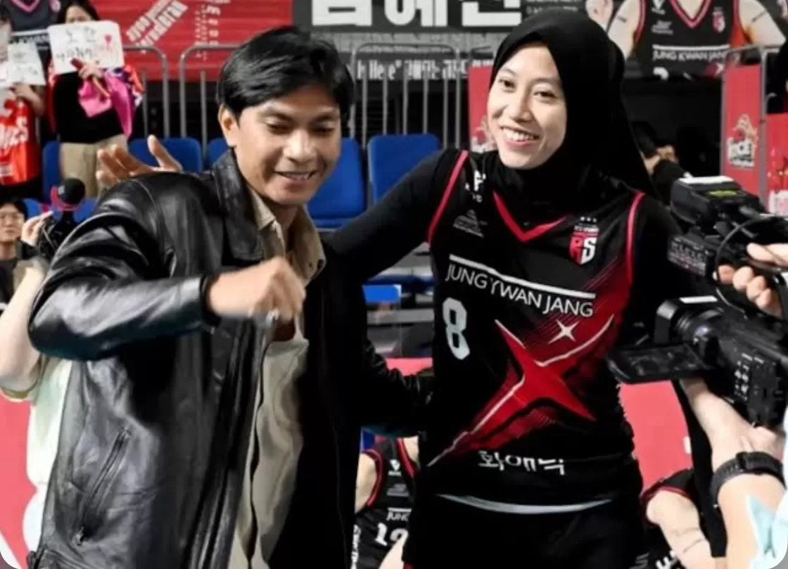 fakta unik kisah asmara Megawati Hangestri dan Dio Novandra  (puspita )