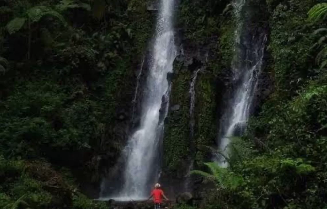 wisata curug panganten kembar  (puspita)