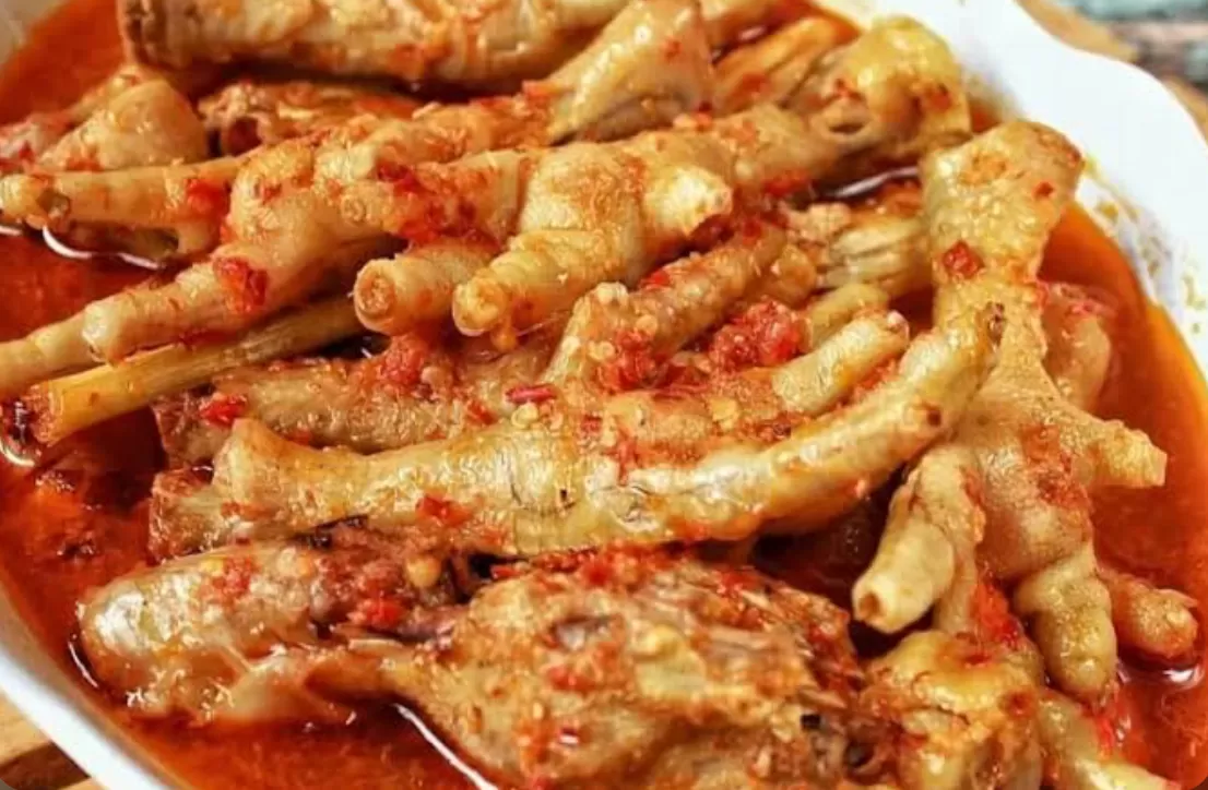 Resep Ceker Mercon Nikmat  (puspita )