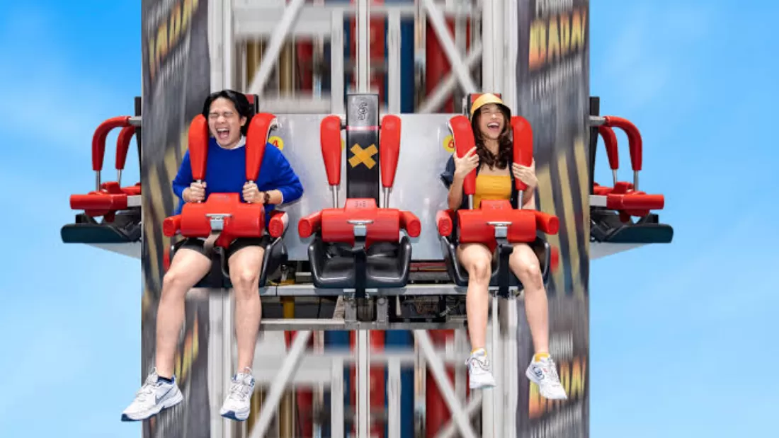 keseruan wisata trans studio bandung  (puspita )