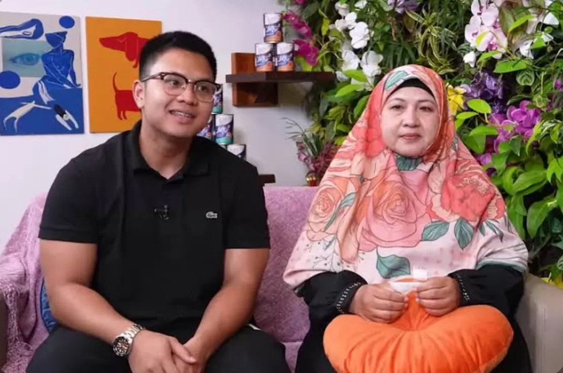 permintaan maaf ibu bigmo kepada ayah Andre Rosiade (puspita)