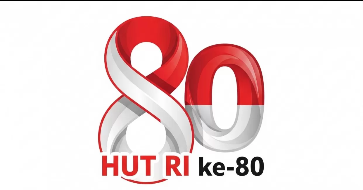 Makna Logo HUT RI ke 80 (puspit)