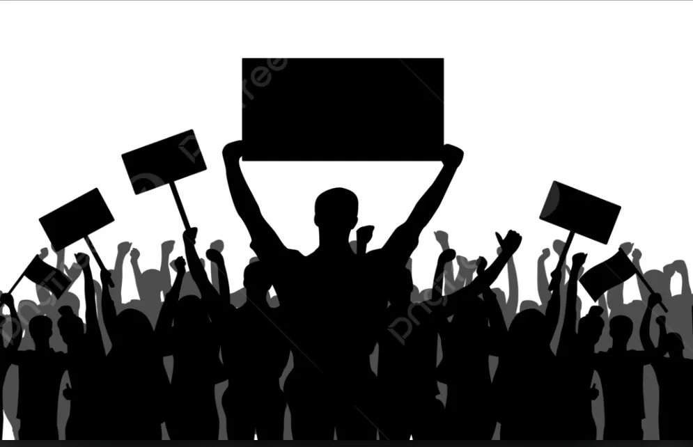 Fakta Demo di DPR Hari Ini (pngtree) (puspita)