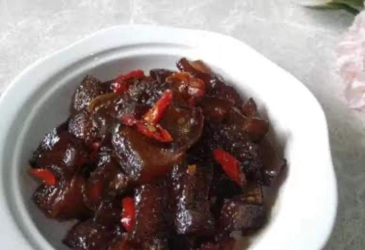 resep membuat oseng kikil bumbu kecap (puspita)